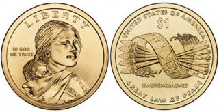 2010 p mint unc sacagawea dollar 1 coin from mint