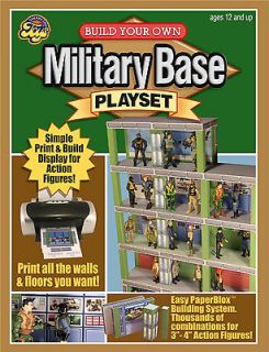BUILD YOUR OWN GI Joe Playset eBook Make a custom Military Base