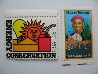 harriet tubman stamp energy conservation stamp mnh 