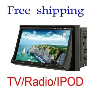 Ouku Brand HD 7Car VCD DVD Player Touch Screen Double Din+BLUETOOTH 