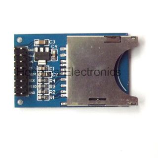 sd card module slot socket reader for arduino arm mcu