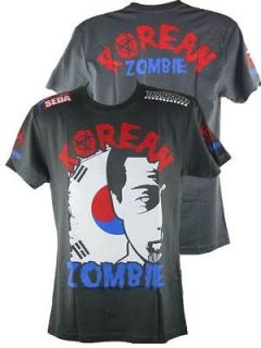 Traumma Combat Korean Zombie Chan Sung Jung Gray T shirt New