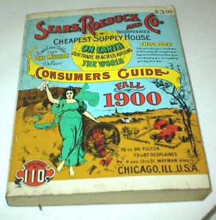 , Roebuck and Co. Fall 1900 & 1909 Consumers Guides*1970 & 1979 