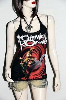 My Chemical Romance MCR Metal Rock DIY Sexy Halter Tank Top Shirt