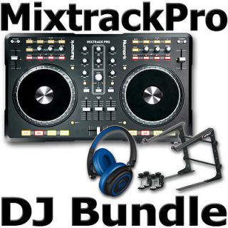 Numark Mixtrack Pro DJ Controller + Reloop RHP 5 Flash Black 