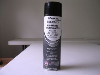 PRIME BLEND RUBBERIZED UNDERCOATING,16oz aerosol spray can,new