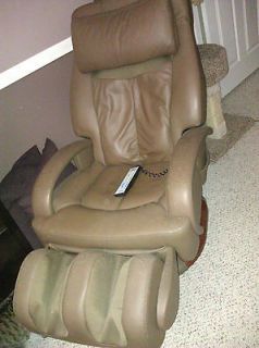 MASSAGE CHAIR  WORKS WELL  Sharper Image HT 270 Human Touch Stretching 