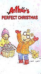 ARTHURS PERFECT CHRISTMAS VHS VIDEO TAPE HOLIDAY HOUR LONG SPECIAL D 