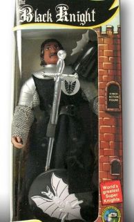 BLACK KNIGHT* KNIGHT MEDIEVAL THEME RIDER DOLL Traditional   Great 