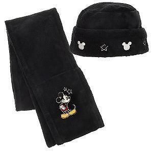 disney mickey mouse scarf and cap new old stock time