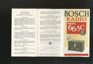 1927 brochure bosch radio model 66ac  9