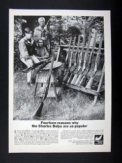 Charles Daly Shotguns Field Trap & Skeet Shotgun Models 1966 Ad 