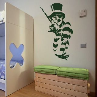 CLOWN CIRCUS FREAKY SCARY? WALL ART DECAL STICKER transfer graphic 