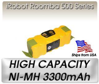 iRobot Roomba Vaccum Battery for R3 500 Series *NI MH HIGH CAPACITY 