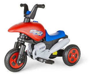 KIDS RED RIDE ON ELECTRIC BATTERY POWERED TRIKE, TRICYCLE / BICYCLE