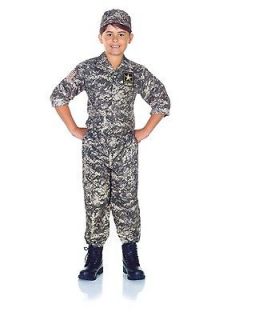 army camo uniform set costume child new