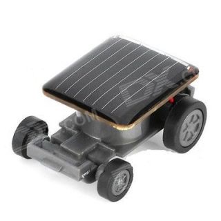 New Worlds Smallest Mini Solar Powered Toy Car Racer Christmas gift
