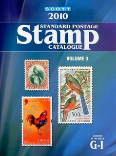 2010 Scott Standard Postage Stamp Catalogue Countries of the World G I 
