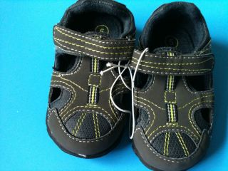 new infant boys genuine kids oshkosh casual velcro sandals size