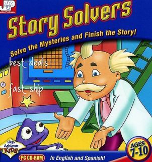 story solvers for kids pc cd rom game new ages