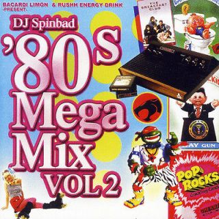 DJ Spinbad, 80s Mega Mix Vol.2, Crazy 80s Mash Up and Blends Mix 