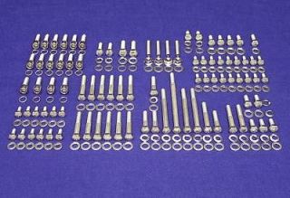 FORD SMALL BLOCK 260 302 STAINLESS STEEL ENGINE HEX BOLT KIT
