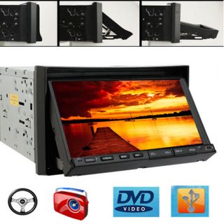 Din 7 In Dash Car DVD CD VCD AM/FM /4 Player Stereo Radio Touch 