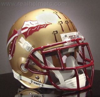 florida state seminoles football helmet decals time left $ 13