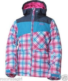   Ski Jacket Japan Plaid Snowboard Chaqueta Blouson Pink Sky Blue
