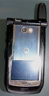 Motorola I860 Sprint Nextel Silver Fair Used GPS PTT IDEN Walkie 