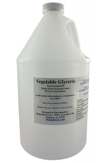 Gallon Jug of Pure Vegetable Glycerin Food Grade USP Soap Lotion