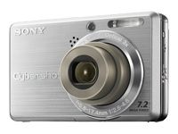 Sony Cyber shot DSC S750 7.2 MP Digital Camera   Silver