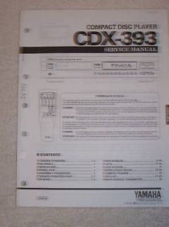 yamaha service manual cdx 393 cd disc player time left