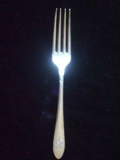 Silver Plated Dinner Fork Tudor Plate Oneida Community Silverware 