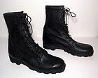 Unissued Ro Search Mens 11 R Black Leather Military Combat Boots