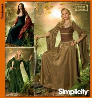 Lord Of The Rings Arwen Dress Simplicity Pattern 4940 Rhen Fair Maiden 
