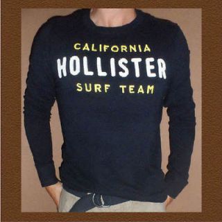 2012 Hollister by Abercrombie Mens Muscle fit long sleeve New Shirt 