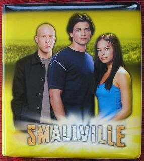 smallville season 3 trading card binder new from united kingdom