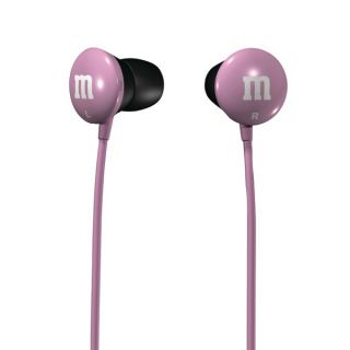 Maxell Pink M&Ms Candy Earbuds Binaural Earphones Headphones MMEB P 