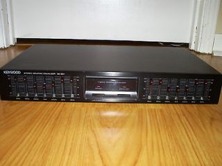 kenwood ge 291 stereo graphic equalizer time left $ 35