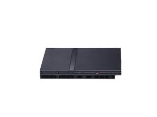 Sony PlayStation 2 Slim Charcoal Black Console (PAL   SCPH 9