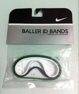 nike baller id bands green black white from singapore time