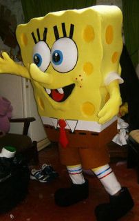 Sponge Bob Mascot Costume Adult Character Costume / Fun Costume