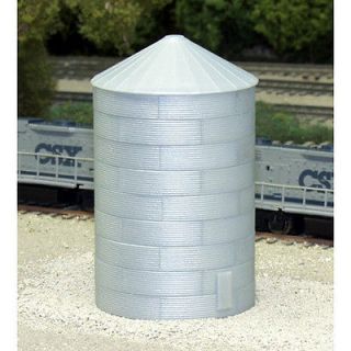 rix products n scale 40 corrugated grain bin kit 704