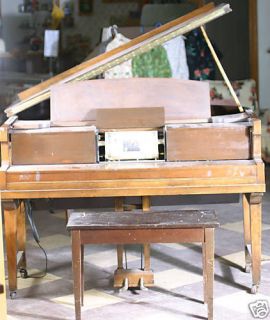 Reproducer Reproducing Antique Stroud Player Grand Piano Duo Art 51 