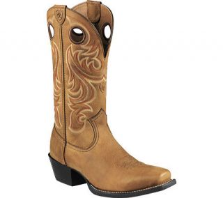 Ariat Mens Sport Square Toe Cowboy Western Boots Arena Brown 10008816
