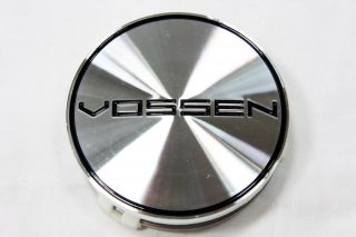 Brushed / Machined Vossen Wheels Center Cap   Part# 2204000125   75mm