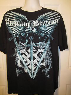 Hot TopicBreaking Benjamin SWORDS AND EAGLE T SHIRT Size X Large 