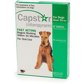novartis capstar green for dogs over 25 pounds 6pk time