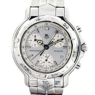 tag heuer 6000 professional ch1110 1 chronograph watch 78 14337uee